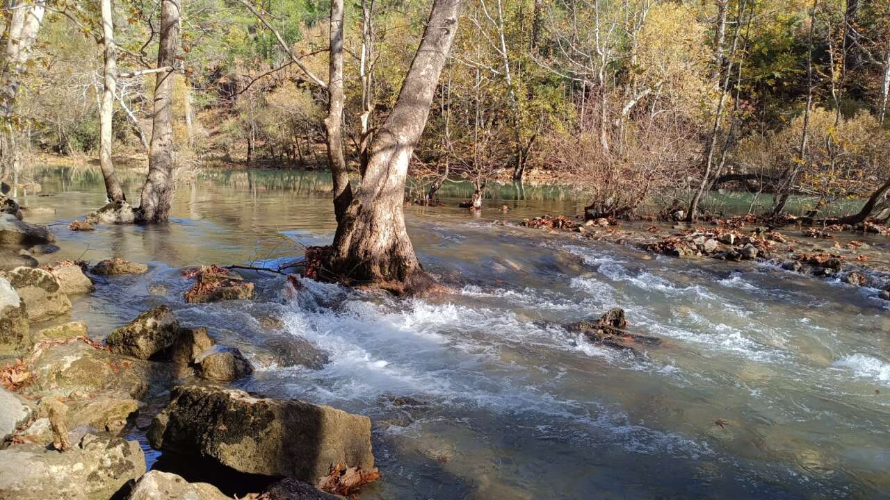 Çöle dönen doğa harikası yeniden coştu 9